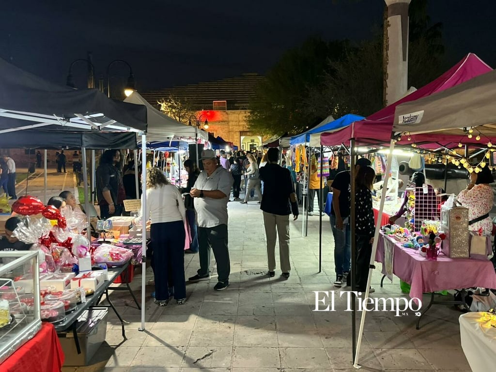 Galería fotográfica: Mercadito de San Valentín se consolida como plataforma permanente para emprendedores en Monclova