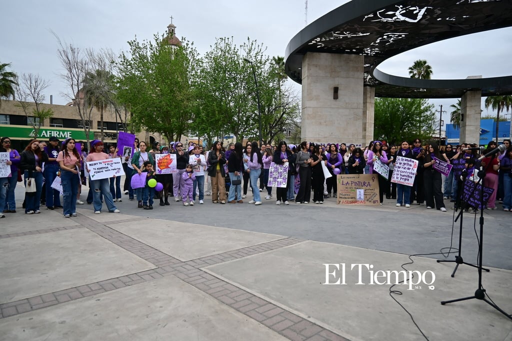Galería fotográfica: Mujeres de Monclova se concentran por igualdad y justicia