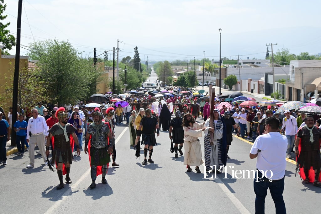 Galería fotográfica: Viacrucis en Monclova