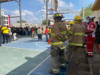 Simulacro de incendio en UANE