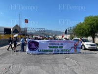 Así se vive la marcha por la libertad y justicia del Poder Judicial