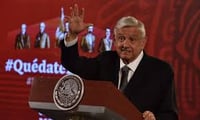 Estoy en segundo sitio en encuesta internacional de jefes de Estado: AMLO