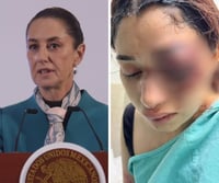 Claudia Sheinbaum habla de joven golpeada por su novio en Tamaulipas