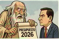 Caricatura editorial - El tiempo dicta sentencia al Poder Judicial