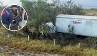 Salida de camino de tráiler moviliza a cuerpos de emergencia de Castaños