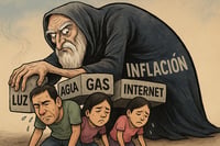 Caricatura editorial - El bolsillo no siente la desaceleración