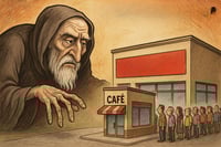 Caricatura editorial - El nuevo sabor del estatus