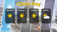 Clima en Coahuila: jornada soleada y temperaturas cálidas