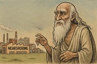 Caricatura editorial - El tiempo del desarrollo está por llegar