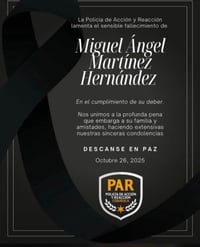 Cae en Cumplimiento del Deber el Elemento Miguel Ángel Martínez Hernández “La Pluma”