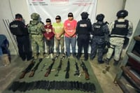 Capturan en Chiapas a cinco presuntos sicarios del Cártel de Sinaloa