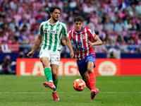 Atlético de Madrid vence a Betis y se mantiene en puestos de Champions League