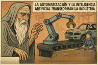 Caricatura editorial - Cuando los robots toman el turno