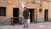 El lecho de muerte de Juanito fue la basura