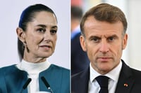 Emmanuel Macron visitará México en noviembre, anuncia Sheinbaum
