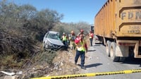 Trágico accidente cobra la vida de una joven en la carretera Antigua a Monclova
