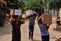 Sheinbaum reporta cierre parcial de emergencia por inundaciones en Veracruz