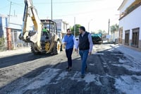 Monclova avanza con nuevas obras de recarpeteo en la Zona Centro
