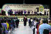 El Tecnológico de la Región Carbonífera celebra la graduación de 140 nuevos profesionistas