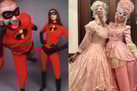 Shakira, Derbez y Lady Gaga celebran Halloween con humor y estilo