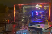 Cae techo en antro de Barrio Antiguo en Monterrey; no hay personas lesionadas