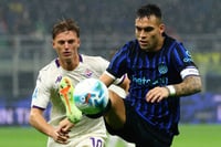 El Inter sale a flote bajo la lluvia de Verona