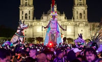 Zócalo se despide de su Megaofrenda de día de muertos