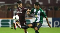 Victoria parcial 1-0 de Banfield sobre Lanús al finalizar el primer tiempo