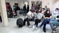 Largas filas por vacuna BCG en el Centro Guadalupe