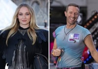 Chris Martin y Sophie Turner avivan rumores de romance en Londres