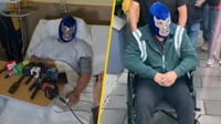 Luchador Blue Demon Jr. habla tras accidente automovilístico