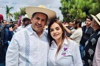 Grecia Quiroz llega al Congreso para asumir alcaldía de Uruapan