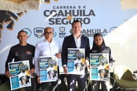 Presentan la 'Carrera 5K Coahuila Seguro' en Saltillo