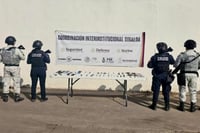 Autoridades aseguran drogas y armas hechizas en penales de Culiacán y Los Mochis