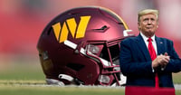 Trump quiere que nuevo estadio de Commanders lleve su nombre