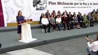 Gobierno federal presenta Plan Michoacán por la Paz