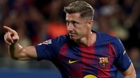 El Barcelona golea al ritmo de Lewandowski en Balaídos