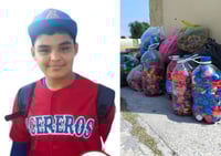 Monclova recolecta tapitas por Jonathan, niño con leucemia