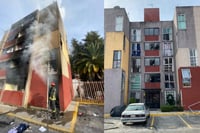 Explosión por gas en Tlalnepantla deja cuatro lesionados