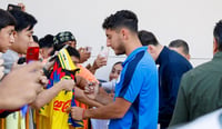 Uruguay en Torreón: jugadores atienden afición previo a amistoso
