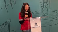 Niños brillan en concurso de dibujo inspirado en Da Vinci, Madison Cabello se lleva 1 lugar 