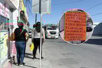 Rutas de transporte modifican paradas en Centro de Monclova