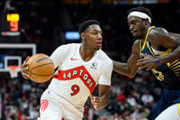 Los Pacers se enfrentan a los Raptors mientras intentan evitar una dudosa marca de equipo.