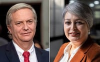 Alejandro Moreno felicita a candidatos punteros en elección de Chile
