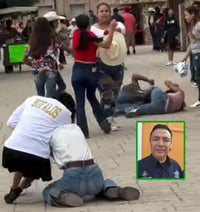 Seguridad Pública reporta saldo blanco, mientras jovencitas se pelean en la plaza