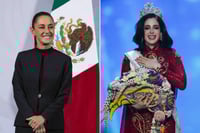 Claudia Sheinbaum felicita a Fátima Bosch tras ganar Miss Universo
