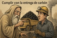 Caricatura editorial - Cronos exige cumplir la entrega