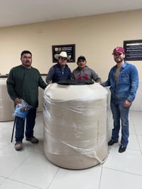 Programa “Ayuda que Transforma” entrega séptima remesa de tinacos