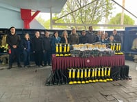 Bomberos reciben equipo especializado para fortalecer labores de emergencia