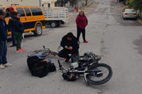 Ciclista fue arrollado por motociclista en la colonia Guerrero de Monclova